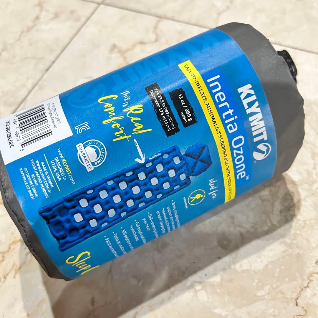新品　Klymit Inertia Ozone イナーシャ　オゾン　クライミット