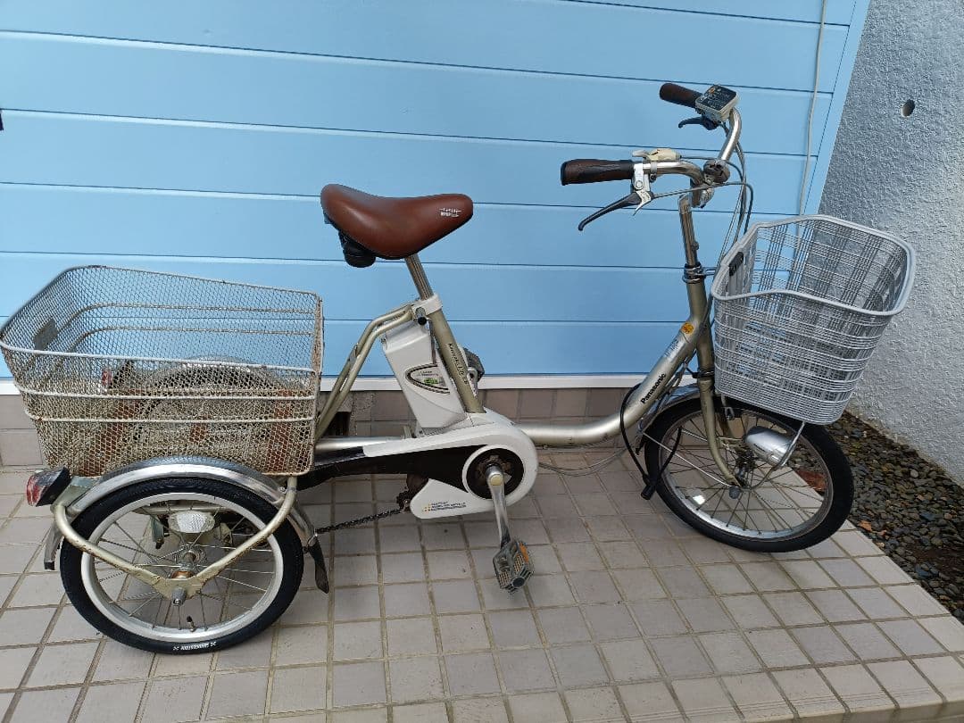 電動アシスト自転車Panasonic.KAROYA LIFE EB 三輪