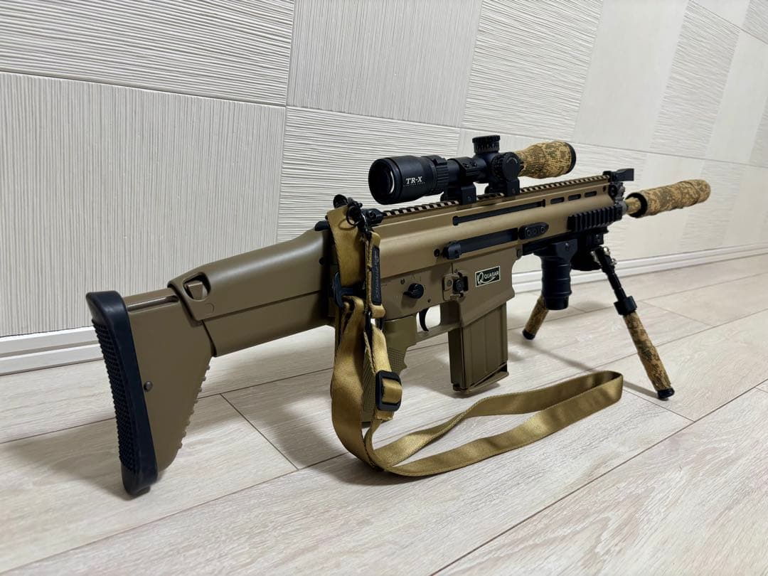 東京マルイ SCAR-H 次世代電動ガン QUASARカスタム グロック26付