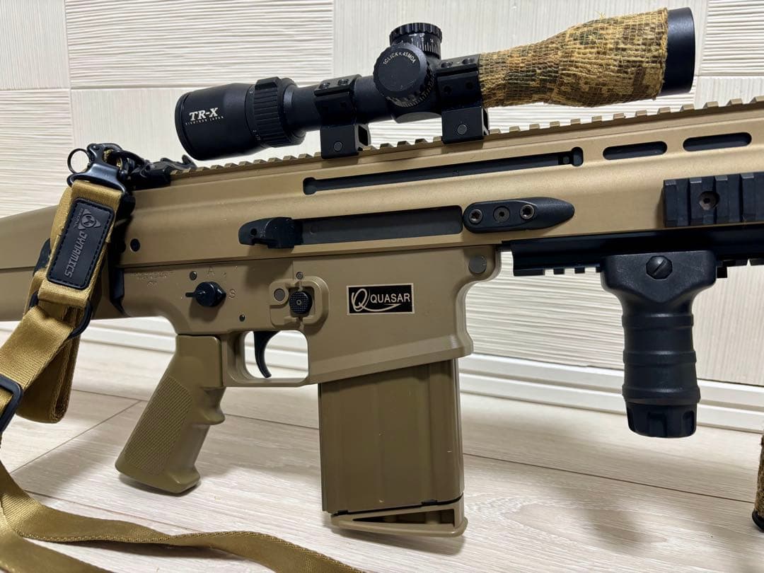 東京マルイ SCAR-H 次世代電動ガン QUASARカスタム グロック26付