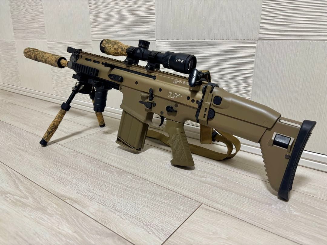東京マルイ SCAR-H 次世代電動ガン QUASARカスタム グロック26付