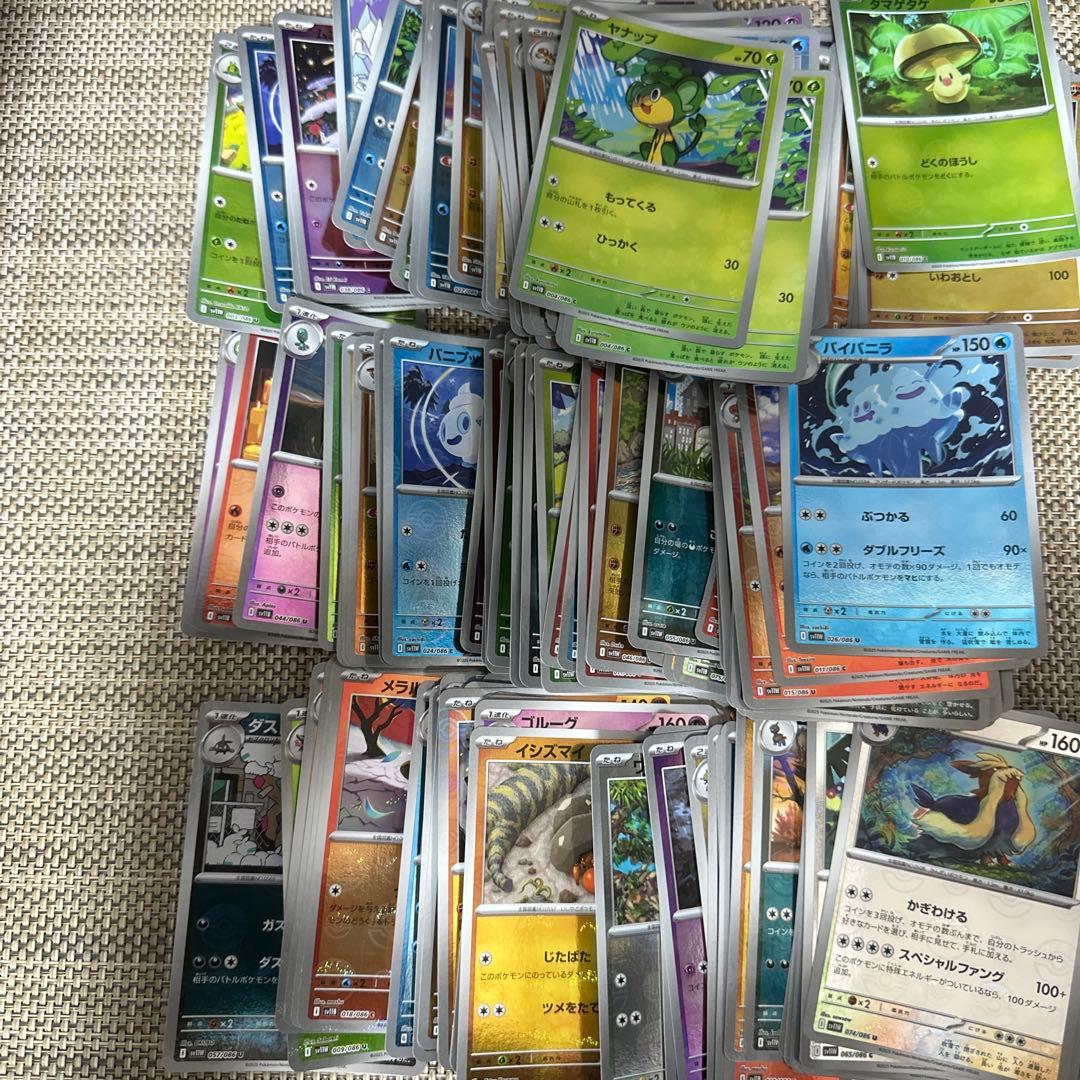 ポケモンカードsv11W モンボミラー600枚スワンナ　ムンナ　ビリジオン