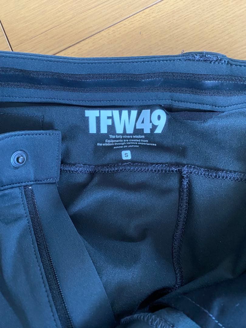 TFW49 スリムパンツ　チャコールグレーS