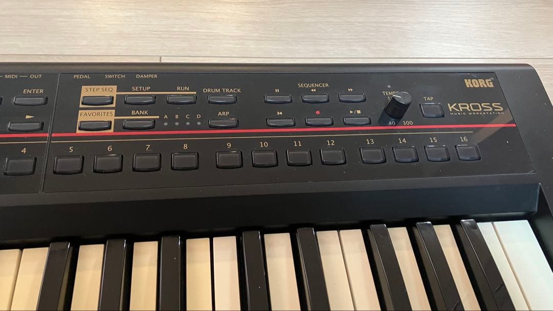 KORG KROSS 61鍵 動作確認済