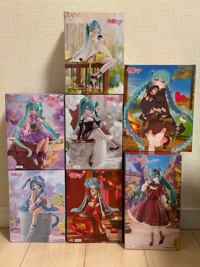 プライズ フィギュア 初音ミク 7体セット