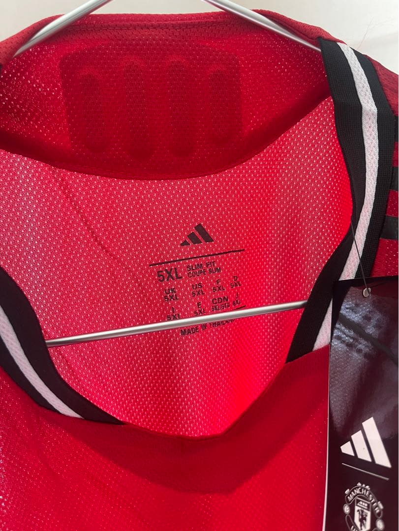 【新品タグ付き】マンチェスターユナイテッド ユニフォーム 5XL adidas
