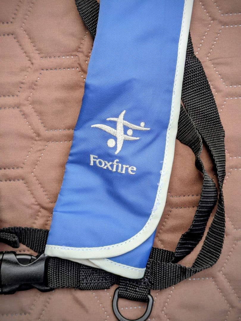 ティムコ TIEMCO Foxfire 青 ライフジャケット ガス膨張式救命胴衣