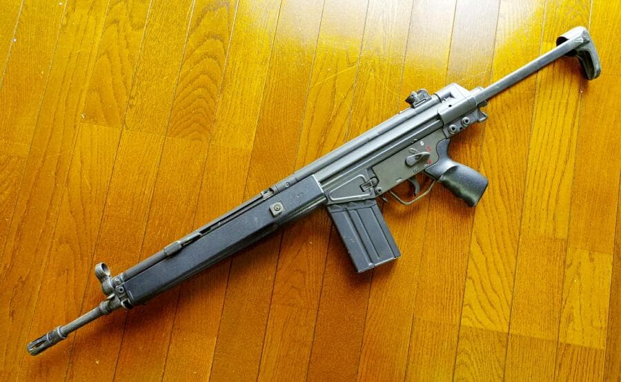 東京マルイ H&K G3A4 500連射マガジン付き