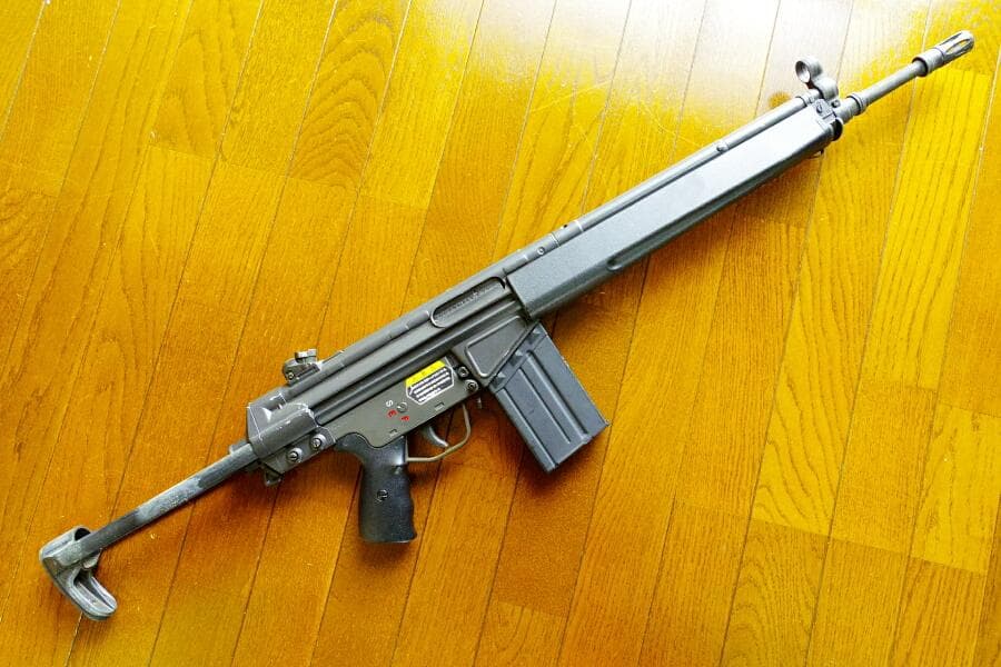 東京マルイ H&K G3A4 500連射マガジン付き
