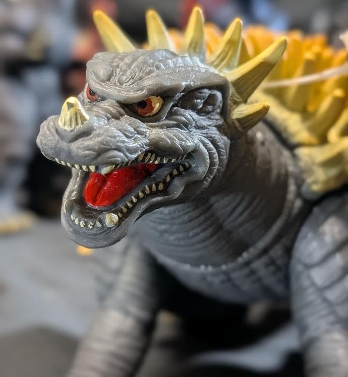 ＦＷゴジラ・ガイガン・ヘドラ・マンダ他（バンダイ）ソフビ６体セット