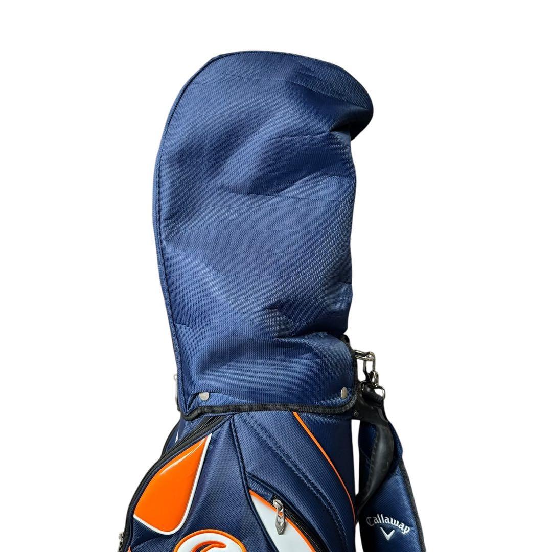 Callaway キャロウェイ キャディバッグ ネイビー×オレンジ