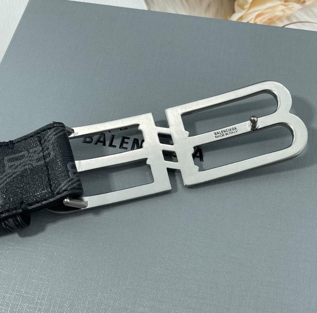 BALENCIAGA ブラック ベルト 90cm