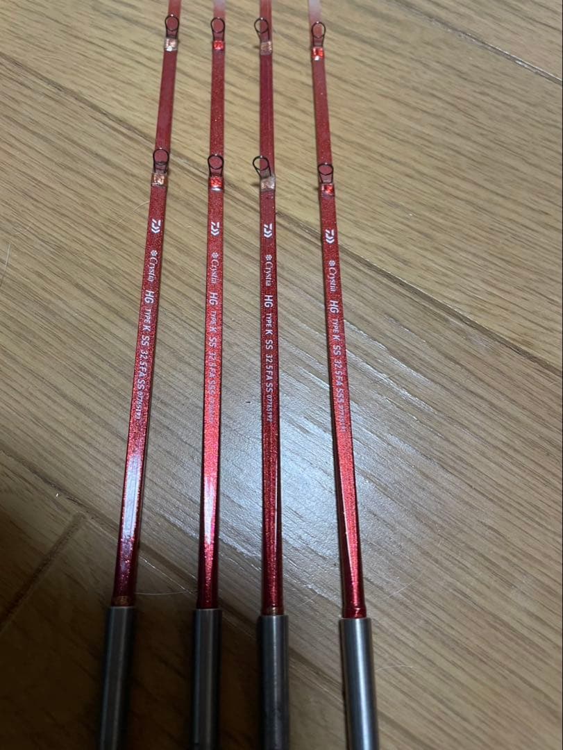 Daiwa Crystal HG FA ワカサギ竿 4本セット
