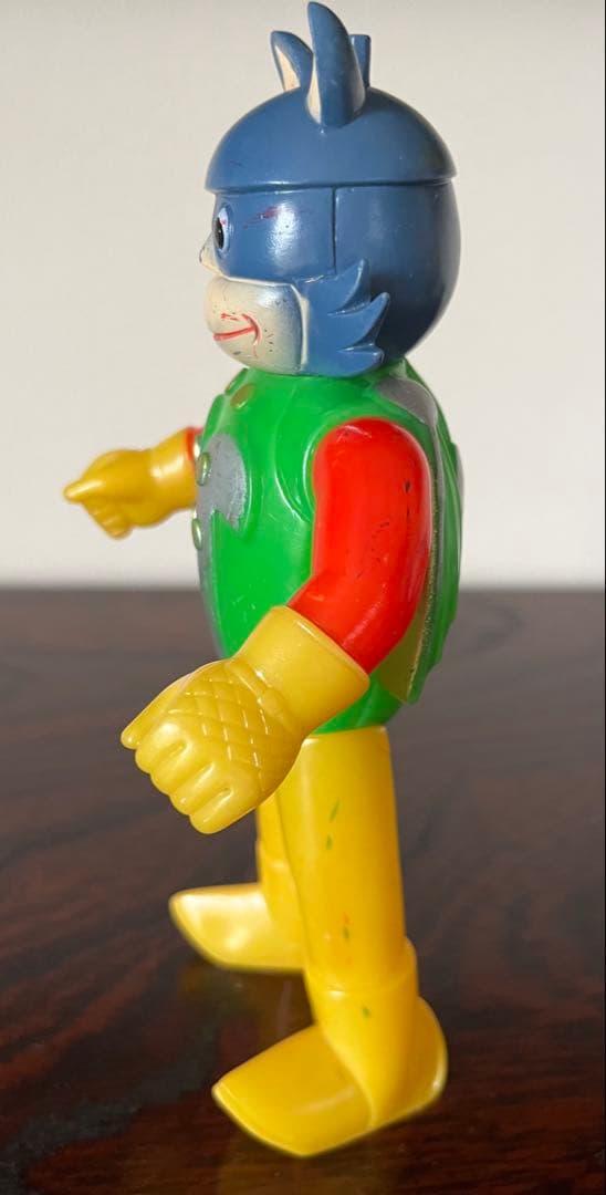 【当時物】ブルマァク 冒険ロックバット ソフビ 人形 ピープロ 昭和レトロ