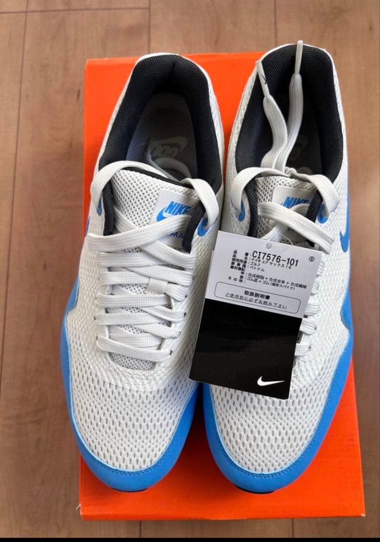 新品未使用品Nike Air Max 26CMゴルフシューズ