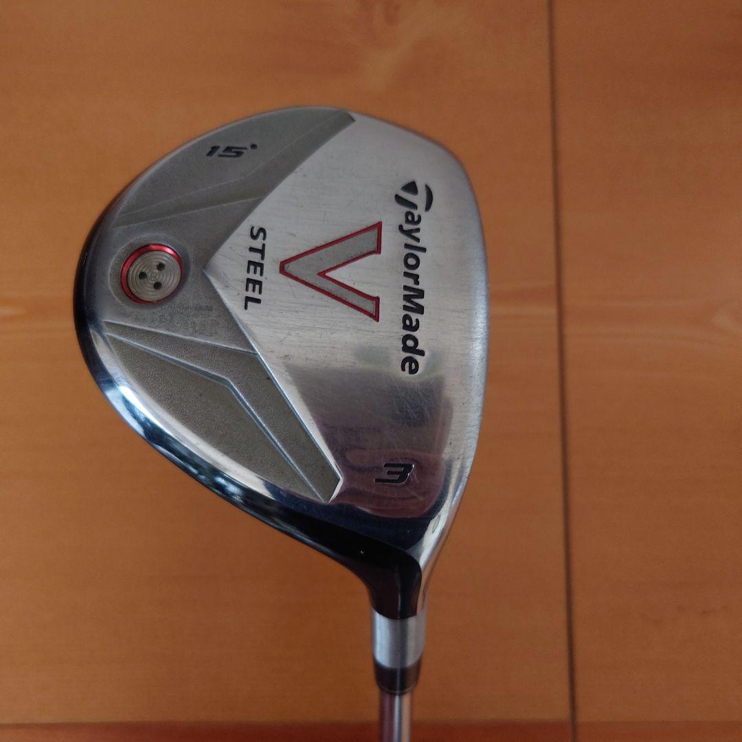 TaylorMade V STEEL フェアウェイウッド 15度、18度、21度