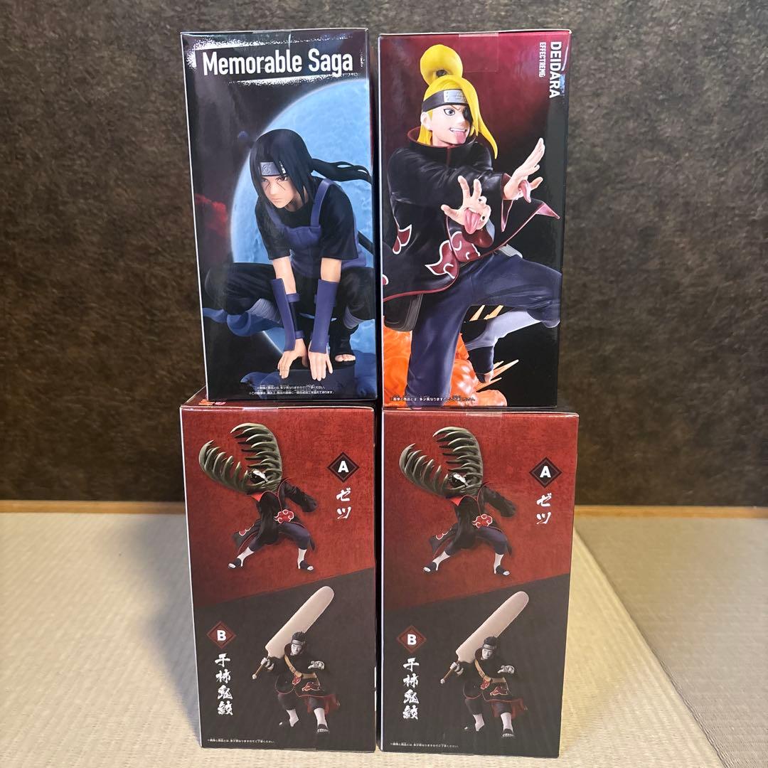 NARUTO 暁 フィギュア4個セット