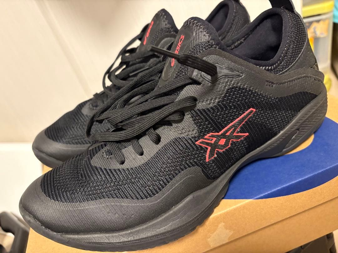asics バスケットボールシューズ ブラック