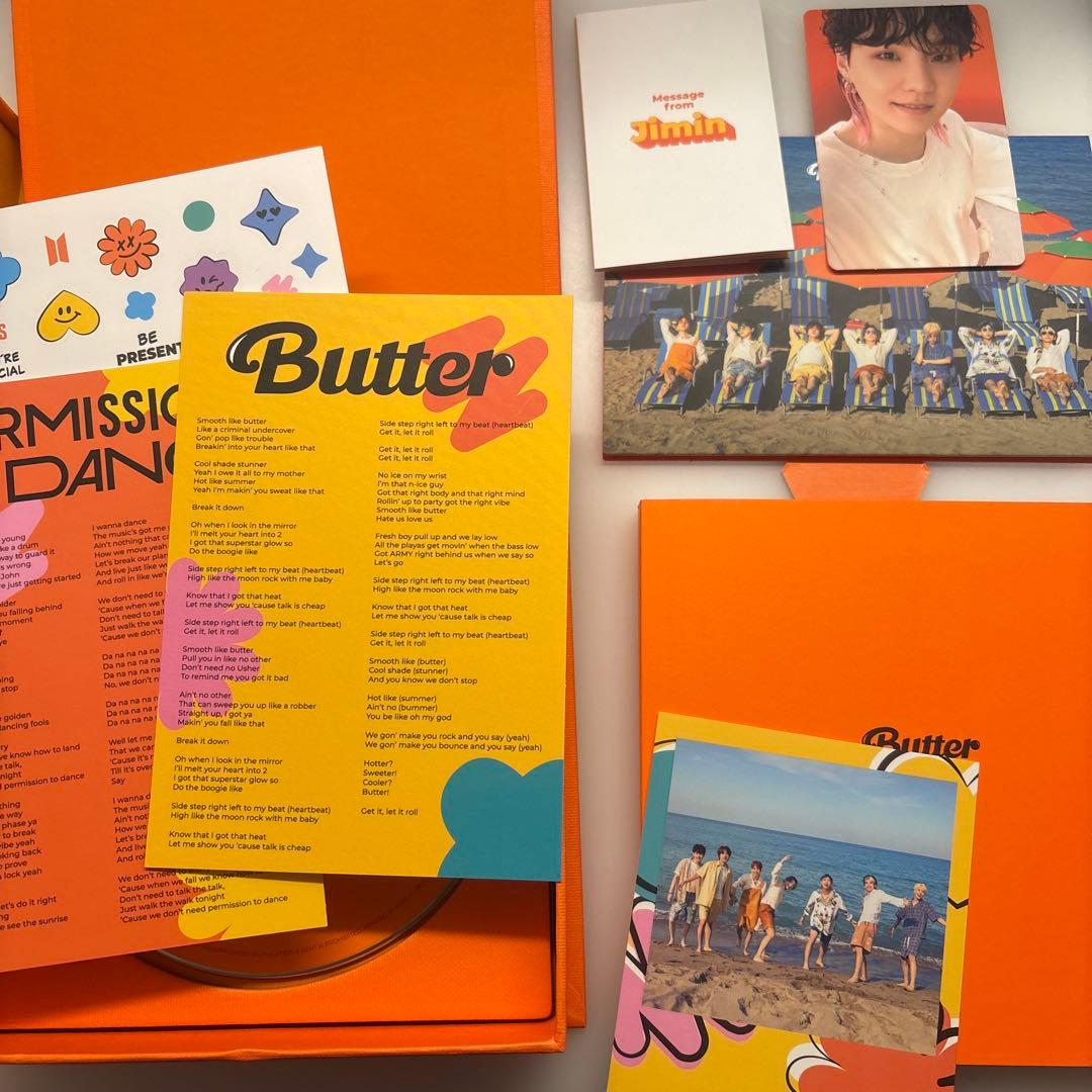 bts butterアルバム&ポスター4枚
