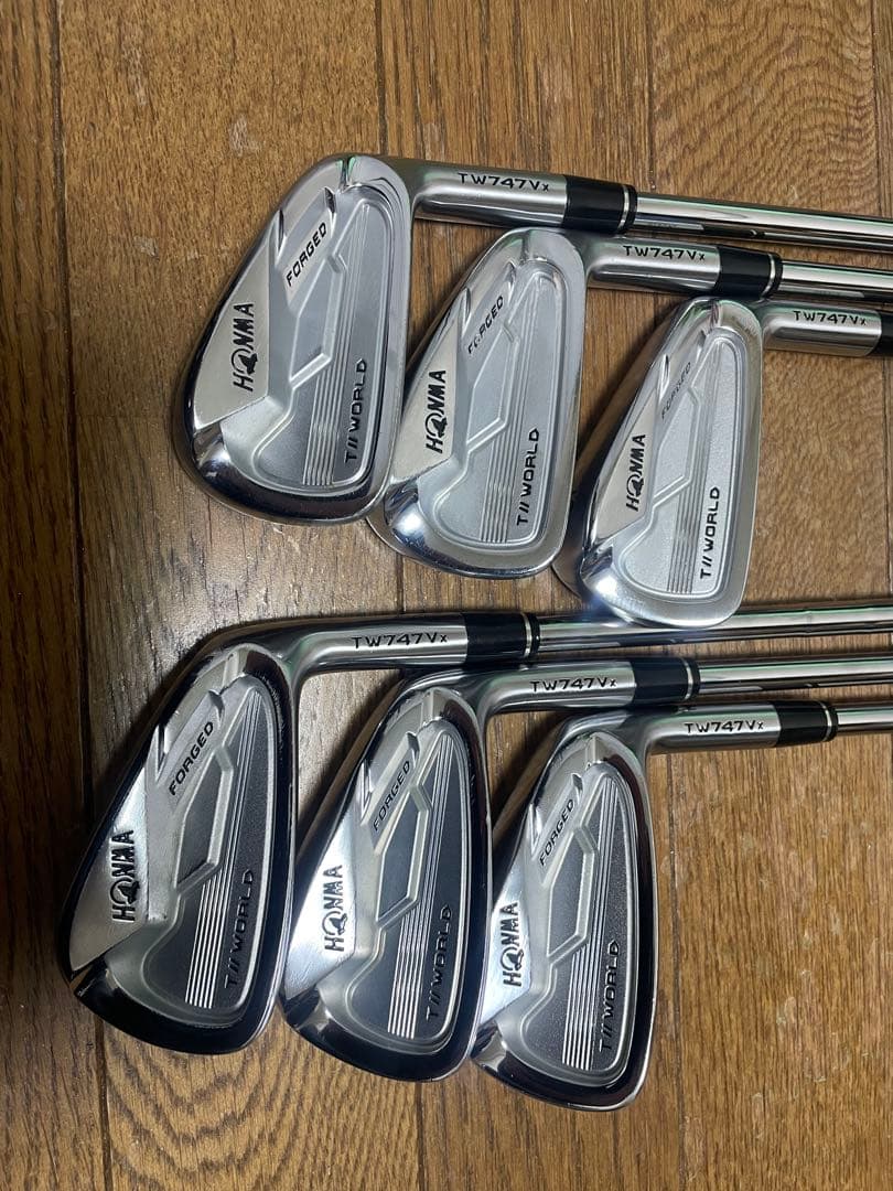 【お買得】ホンマツアーワールド747vxアイアン5-10番モーダスS