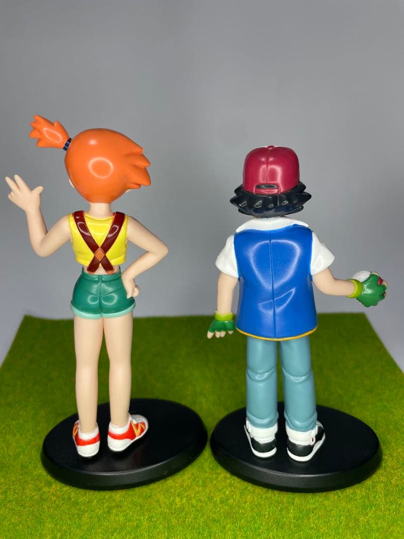 【モンコレ 初期】ポケモン サトシ カスミ フィギュア　レア レトロ TOMY
