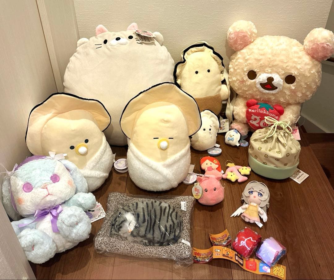 癒し 16点 まとめ売り ぬいぐるみ マスコット バッグ リュック クッション