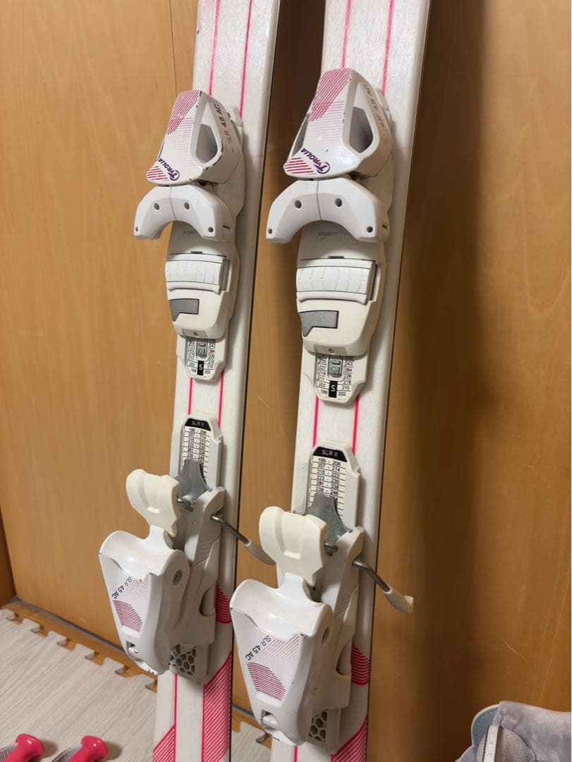 スキー3点セットHEAD 板117cm ストック90cm スキー靴20.5cm