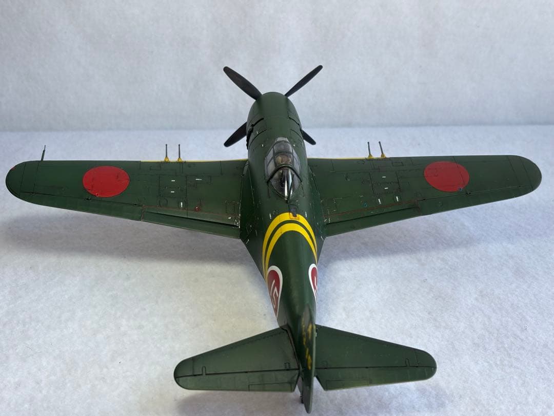 １／48日本海軍航空隊紫電改戦闘機完成品