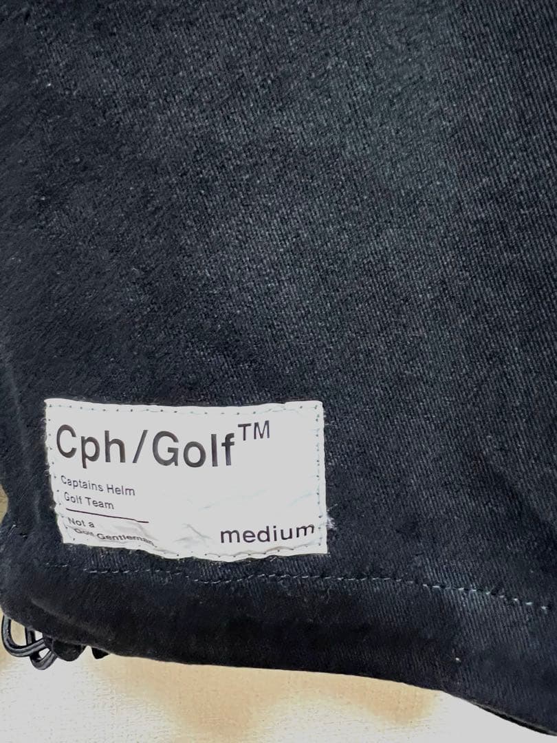 Captains Helm Golf ジャケット&パンツ　ブラック　Msize