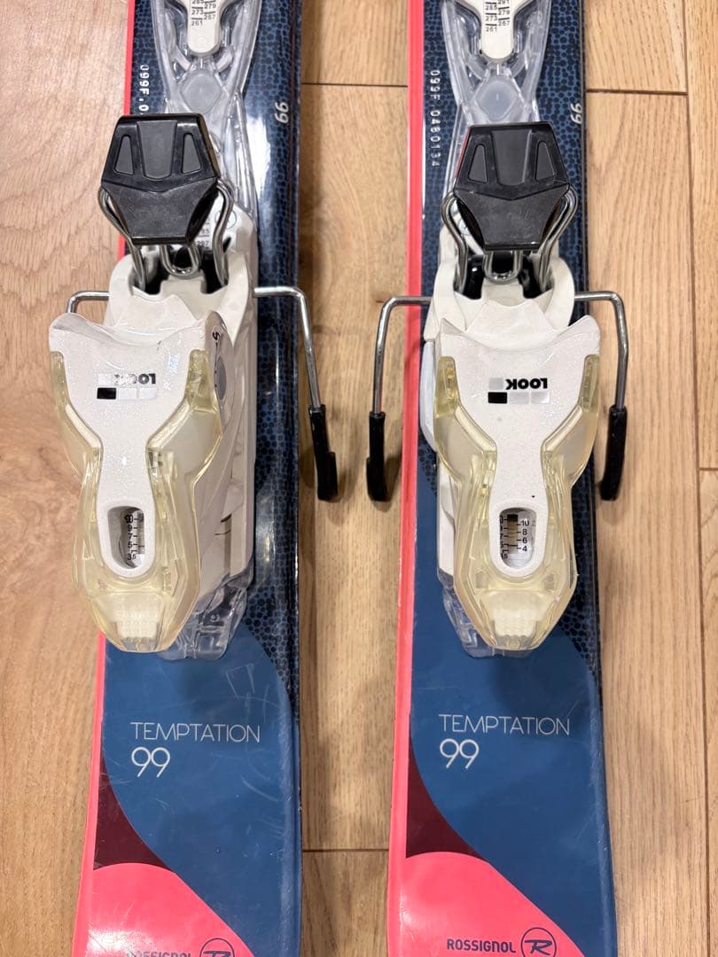 ROSSIGNOL TEMPTATION 99 ショートスキー ファンスキー