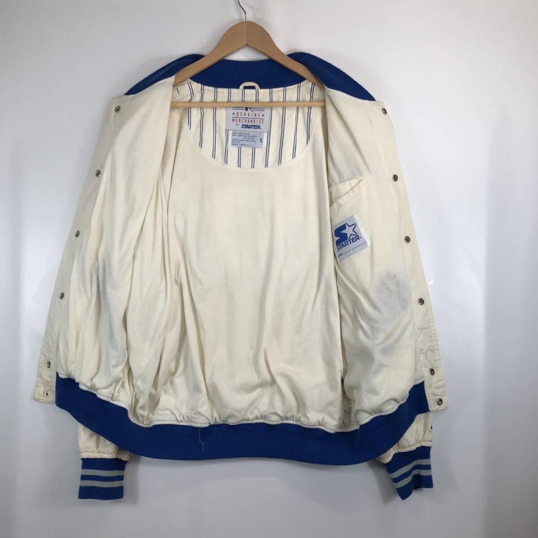 90s MLB STARTER コットンスタジャン ブルゾン ドジャース XL