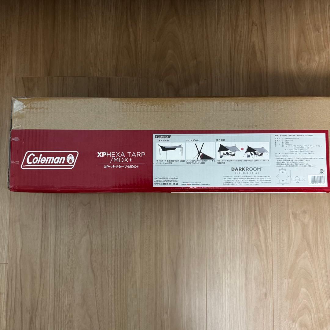 【新品・未開封】Coleman ヘキサタープ/MDX+ 2000036441