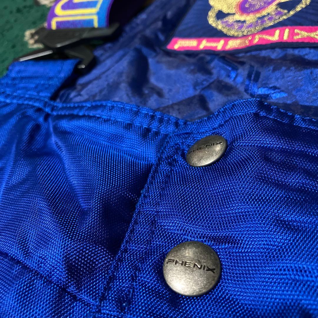 PHENIX ヴィンテージ スキー ウェア セットアップ 金刺繍　ラメ　レトロ