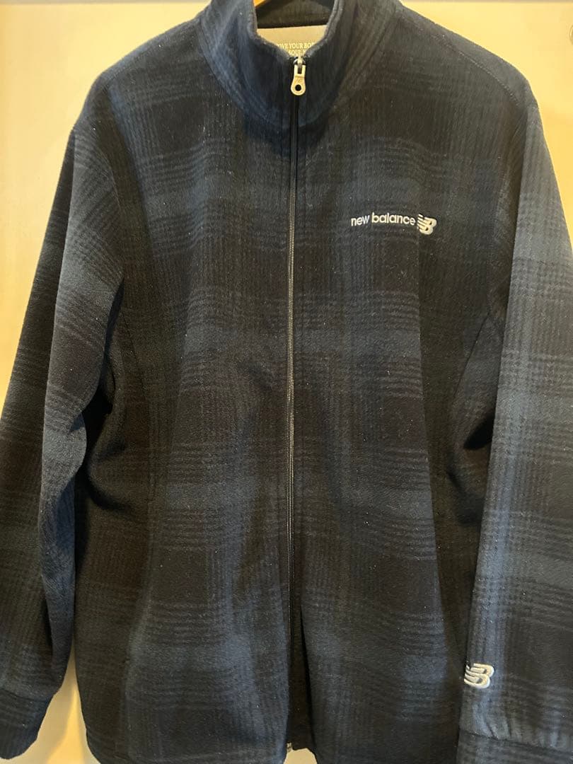 NEWBALANCEニューバランス　ジップアップジャケット　フリース　サイズLL