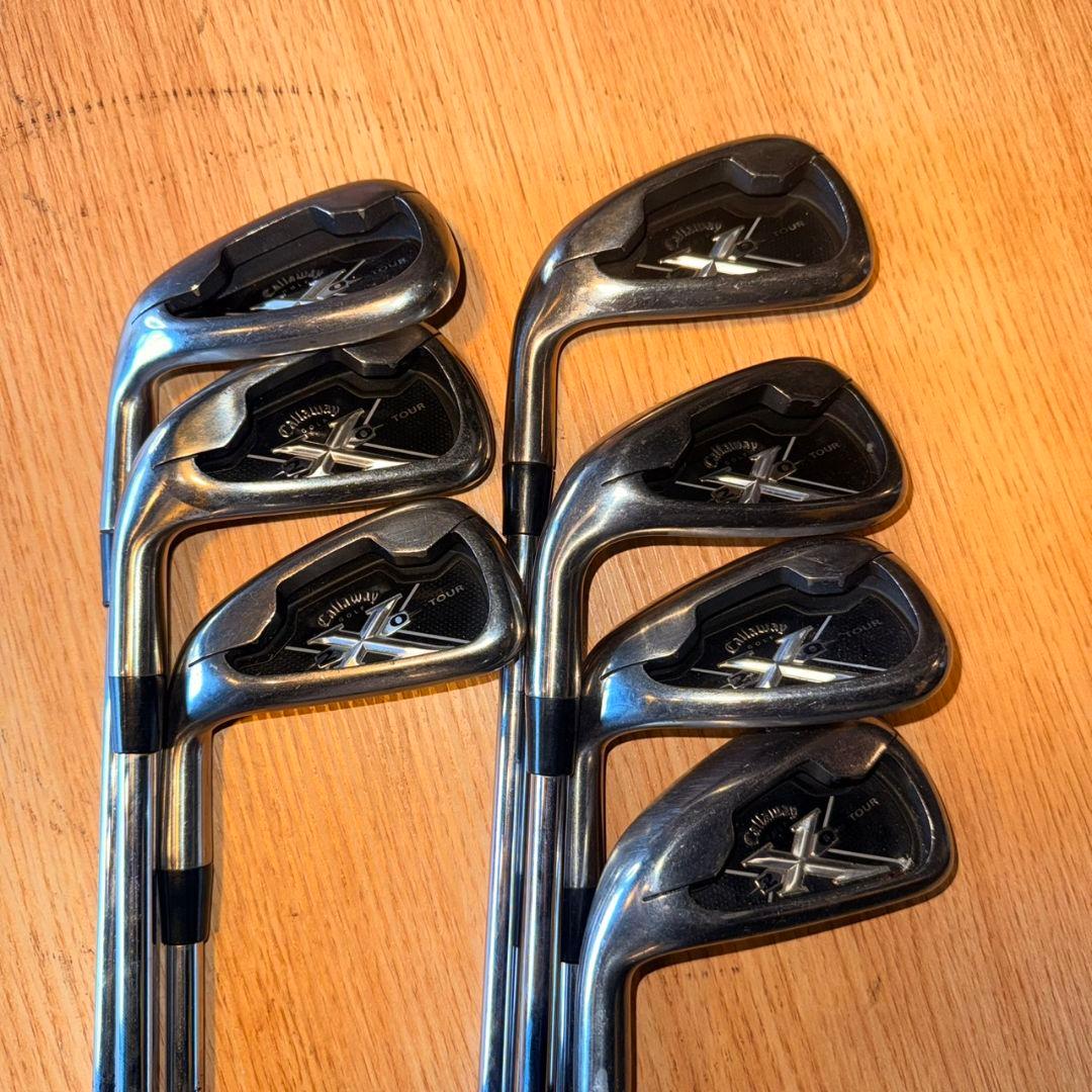 キャロウェイ　Callaway　X-20　TOUR　7本セット　左打ち