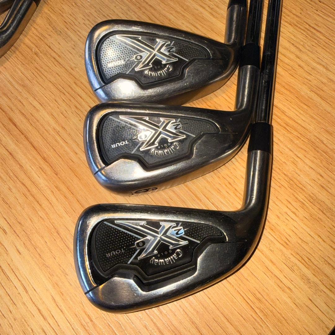 キャロウェイ　Callaway　X-20　TOUR　7本セット　左打ち