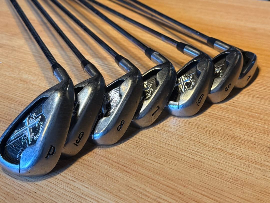 キャロウェイ　Callaway　X-20　TOUR　7本セット　左打ち