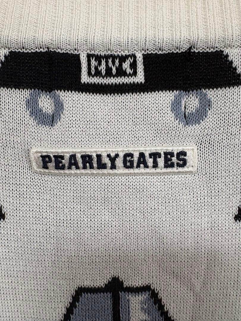 PEARLY GATES パーリーゲイツ 総柄ニットセーター 1サイズ