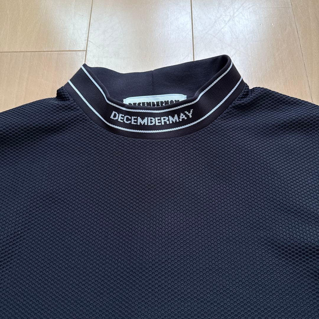 DECEMBERAY メッシュシャツ 黒