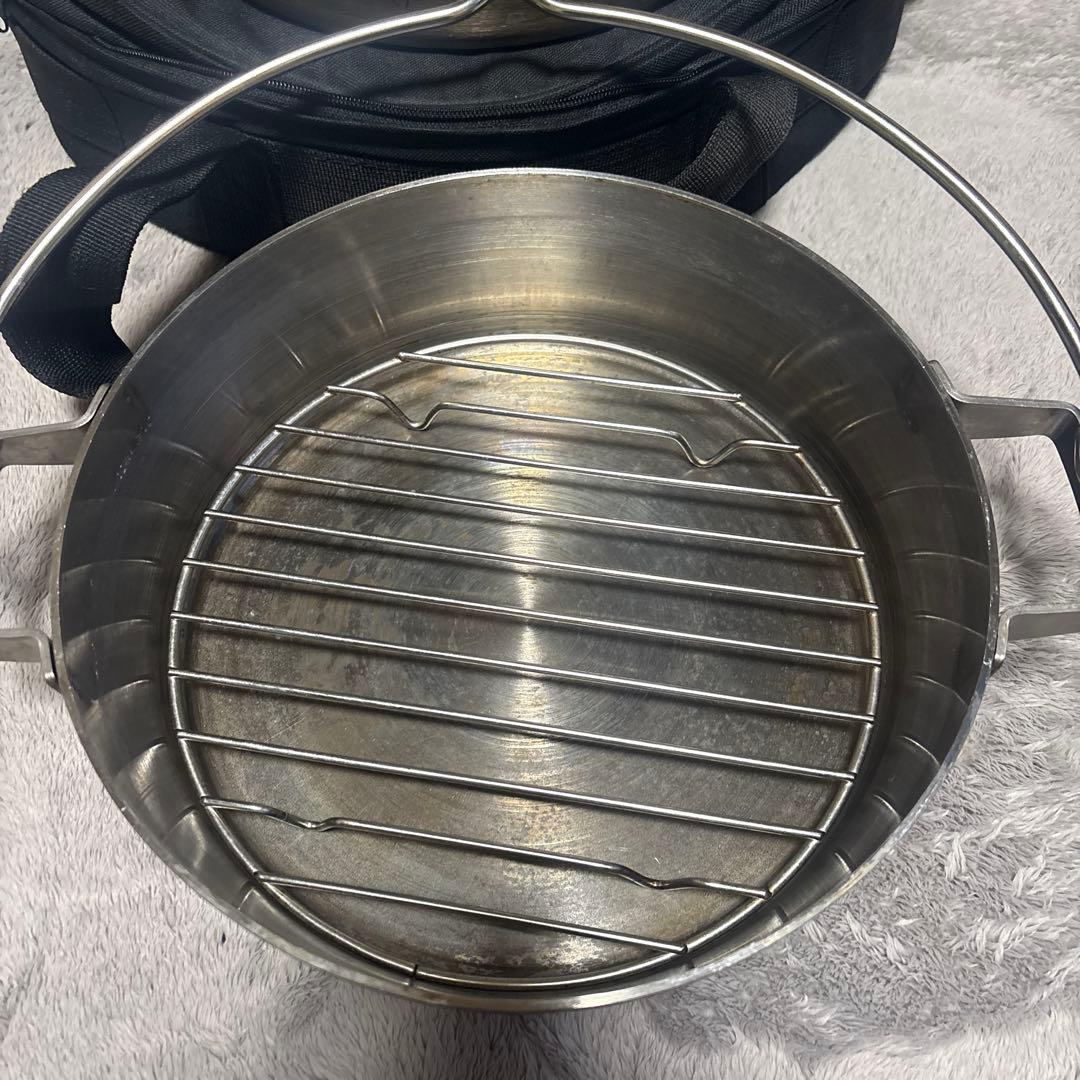 SOTO ステンレスダッチオーブン10インチハーフ+底網+専用ケース＋リフター