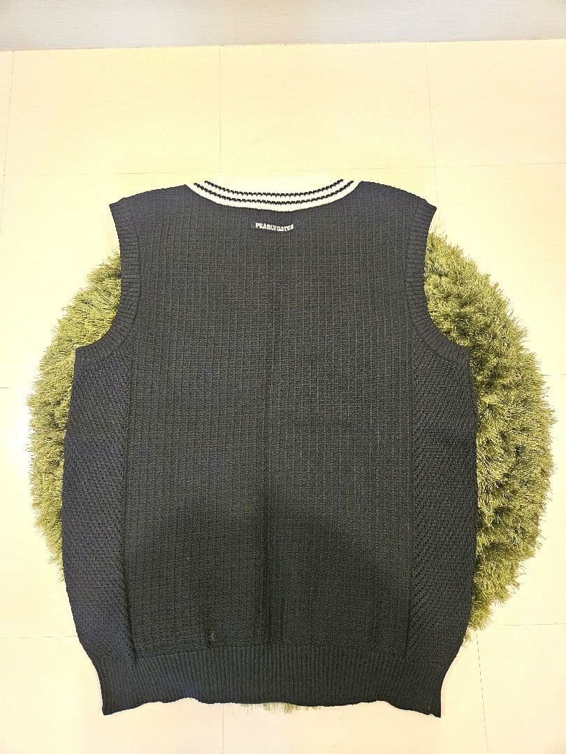 PEARLY GATES ネイビー Vネックベスト サイズ5