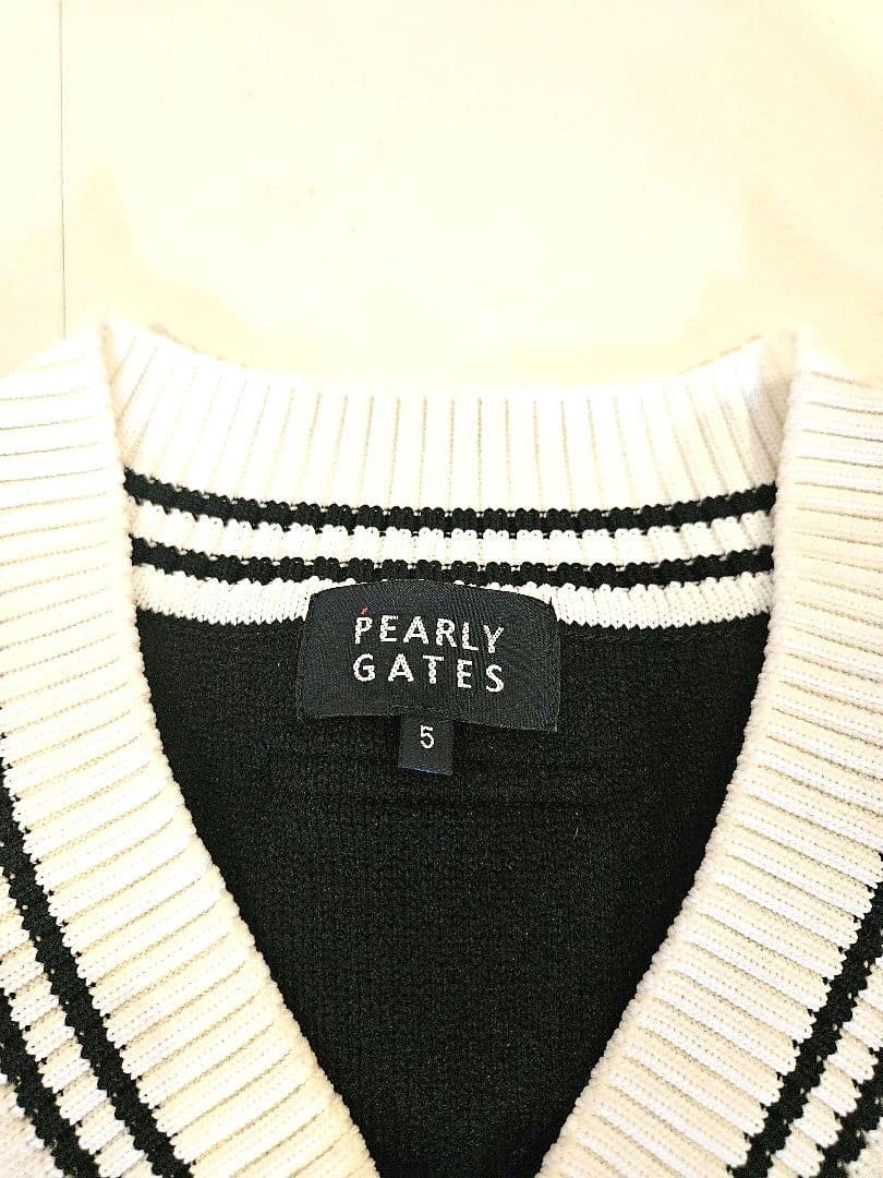 PEARLY GATES ネイビー Vネックベスト サイズ5