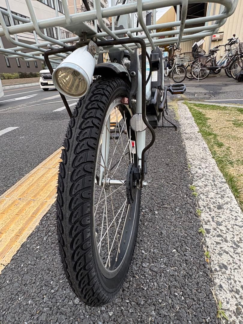 035中古ブリヂストン電動アシスト自転車　12.8Ah 大阪