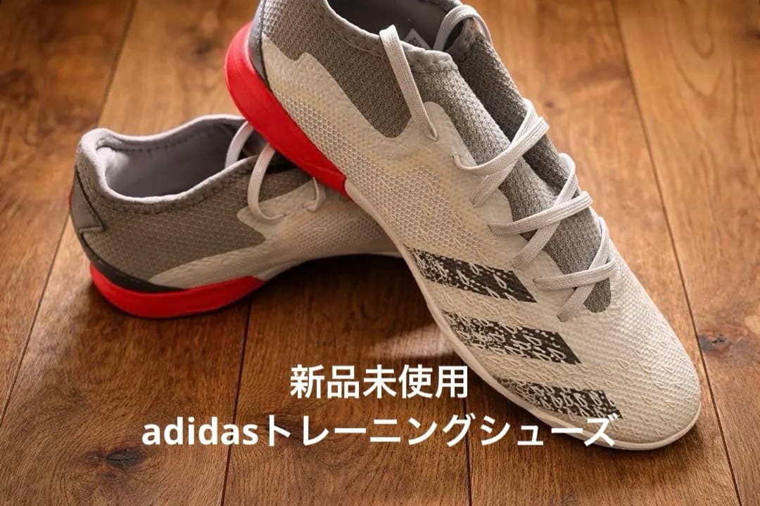 【新品未使用】アディダス サッカーフットサル 室内トレーニングシューズ