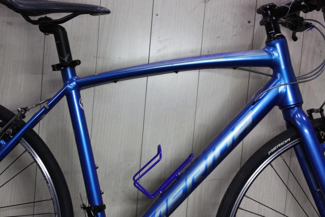 MERIDA CROSS CLARIS 700C 2X8S 500mm 青クロス