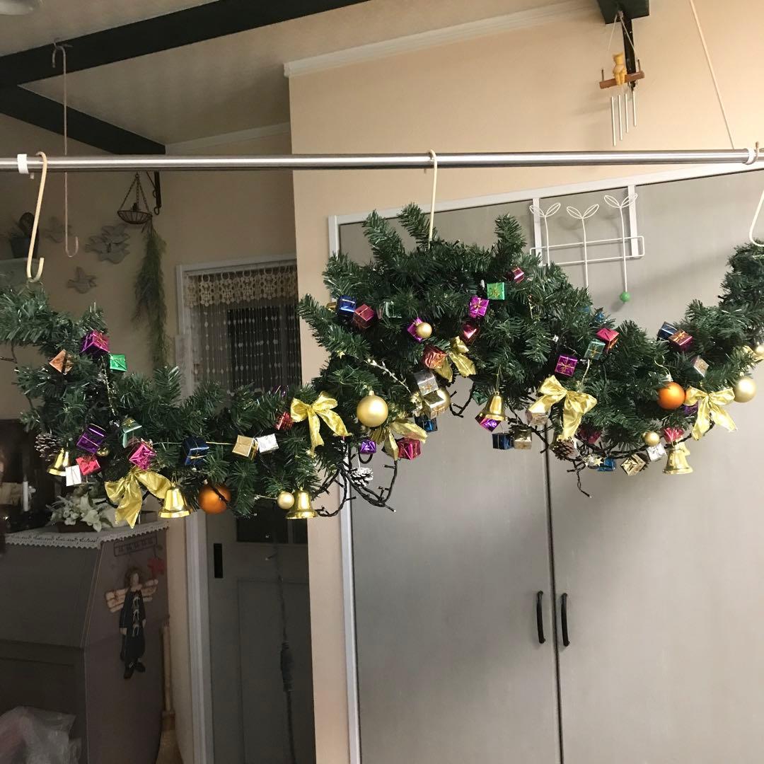 クリスマスイルミネーションガーランド