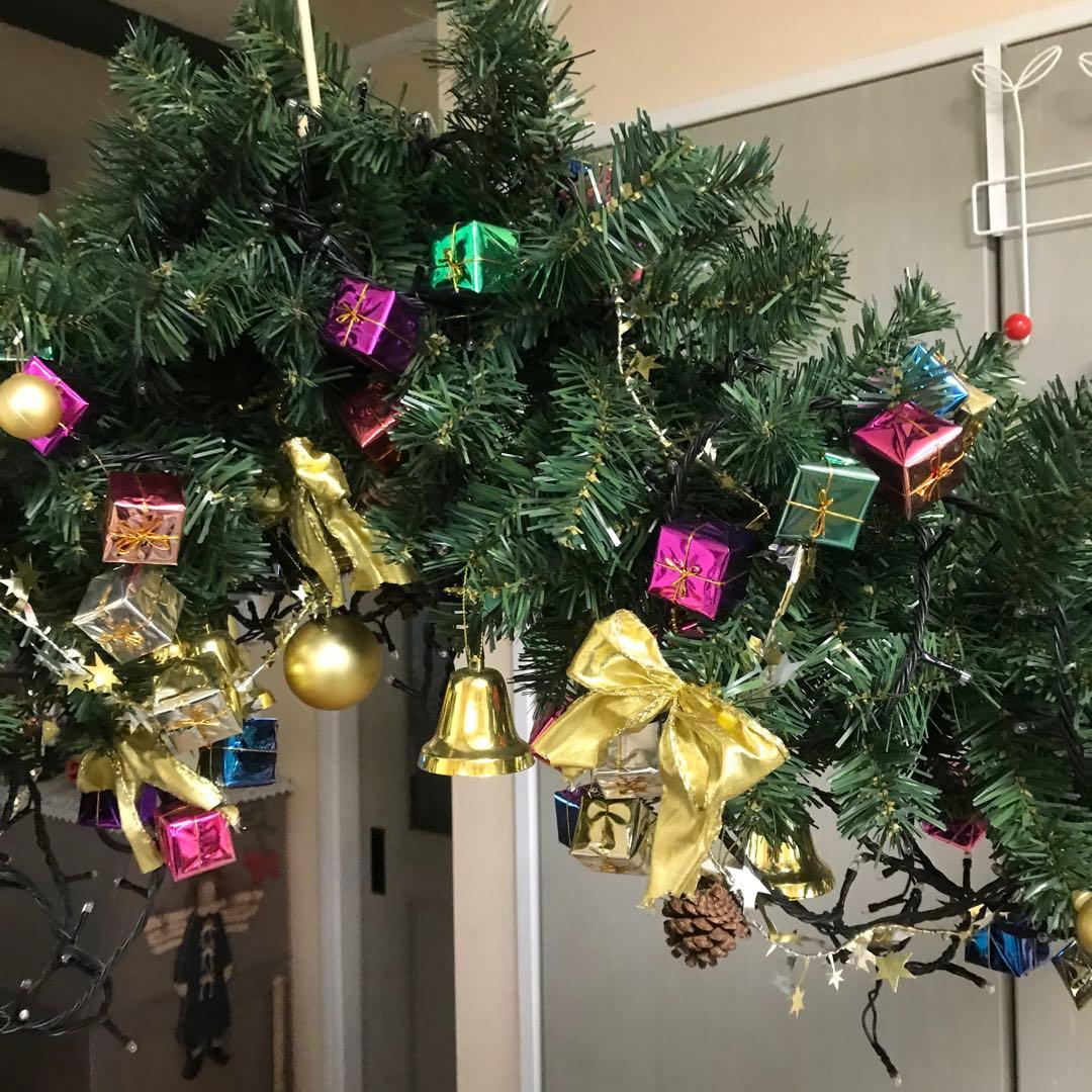 クリスマスイルミネーションガーランド
