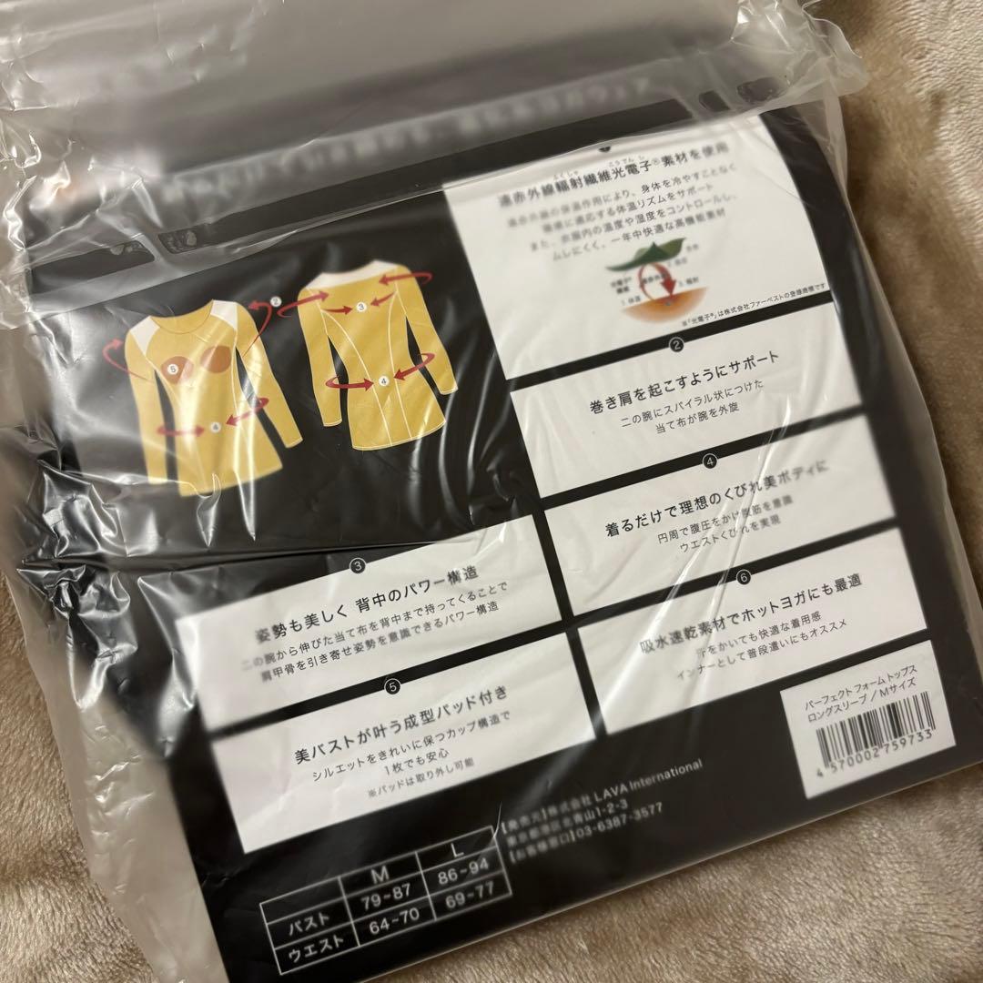 LAVA Rintosull パーフェクトフォームトップス ロングスリーブ M
