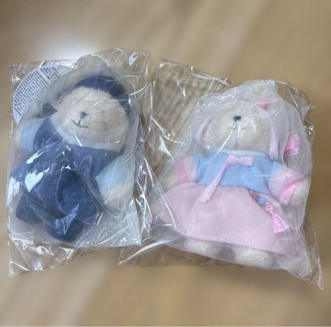 韓国限定Starbucksスタバ広蔵市場店限定　 韓服　ベアリスタ　キーチェーン