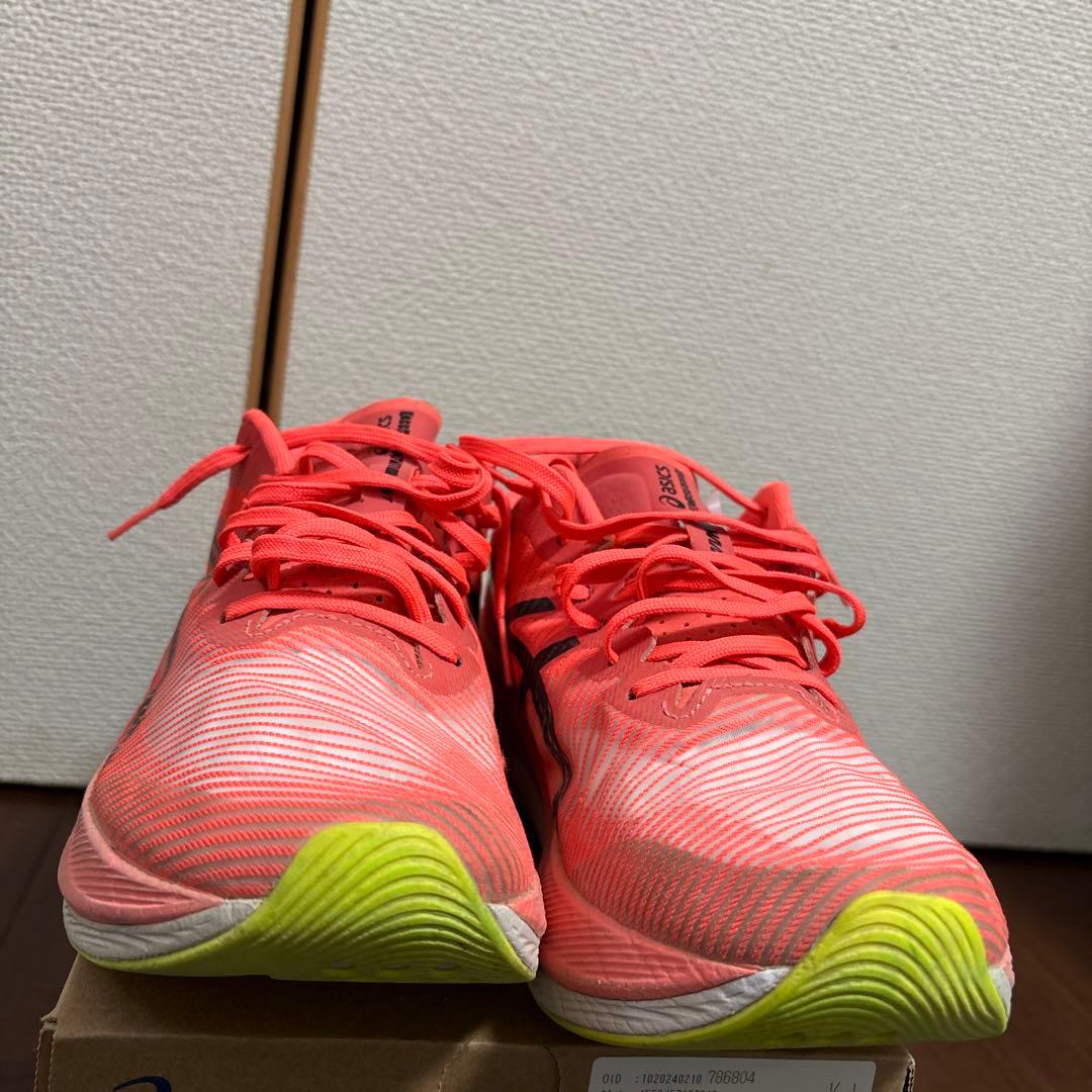 ASICS アシックス　マジックスピード3 サーモンピンク　27.5